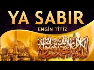 Güzel Sözler Eşliğinde İlahi Ya Sabir Engin Titiz Albüm Kapağı