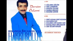 Hakkı Bulut Ağlama Gülüm Albüm Kapağı