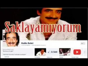 Hakkı Bulut Saklıyamıyorum Albüm Kapağı