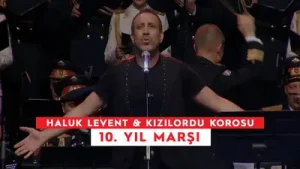 Haluk Levent Kızılordu Korosu 10. Yıl Marşı Albüm Kapağı
