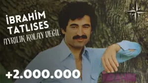 İbrahim Tatlıses Ayrılık Kolay Değil Albüm Kapağı
