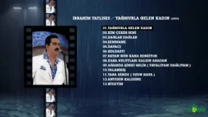 İbrahim Tatlıses Yağmurla Gelen Kadın 2009 Albüm Kapağı