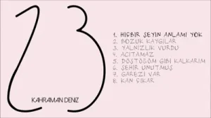 Kahraman Deniz Hiçbir Şeyin Anlamı Yok Albüm Kapağı