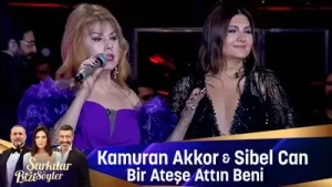 Kamuran Akkor Sibel Can Bir Ateşe Attın Beni Albüm Kapağı