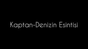 Kaptan Denizin Esintisi Albüm Kapağı