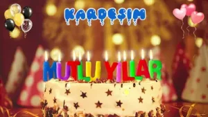 Kardeşim İyi Ki Doğdun Mutlu Yıllar Albüm Kapağı