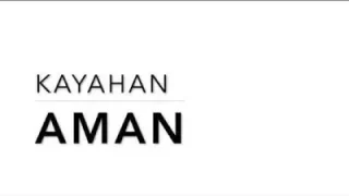 Kayahan Aman