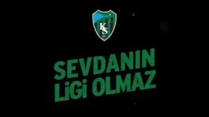 Kocaelispor Marşı Sen Yeşilsin Ben Siyah Aşkın Ölene Kadar Albüm Kapağı
