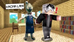 Korkunç Öğretmenden Kaçan Kazanır Minecraft Albüm Kapağı