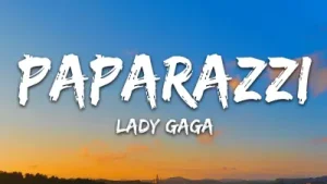 Lady Gaga Paparazzi Albüm Kapağı