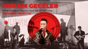 Mabel Matiz Haram Geceler Live Albüm Kapağı