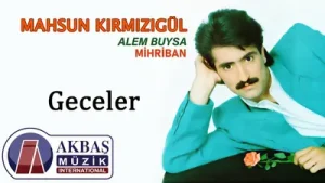 Mahsun Kırmızıgül Geceler Albüm Kapağı