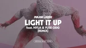 Major Lazer Light It Up Albüm Kapağı