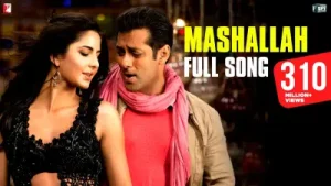 Mashallah Song Ek Tha Tiger Salman Khan Katrina Kaif Shreya Ghoshal Sajid Wajid Kausar Munir Albüm Kapağı