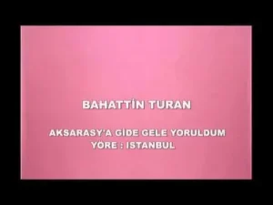 Murat Erbey Aksaray’a Gide Gele Yoruldum Ft. Çetin Akdeniz Albüm Kapağı
