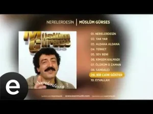 Müslüm Gürses Bir Çare Göster Albüm Kapağı
