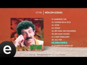 Müslüm Gürses Damla Damla Albüm Kapağı
