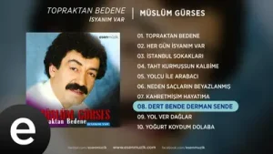Müslüm Gürses Dert Bende Albüm Kapağı