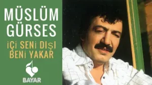 Müslüm Gürses İçi Seni Dışı Beni Yakar Albüm Kapağı