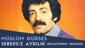 Müslüm Gürses Sebepsiz Ayrılık Albüm Kapağı