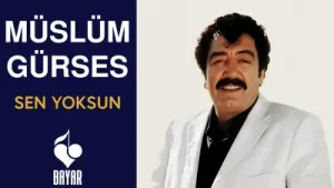 Müslüm Gürses Sen Yoksun Albüm Kapağı