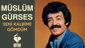 Müslüm Gürses Seni Kalbime Gömdüm 2017 Remastered Versiyon Albüm Kapağı