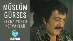 Müslüm Gürses Sevda Yüklü Kervanlar Albüm Kapağı