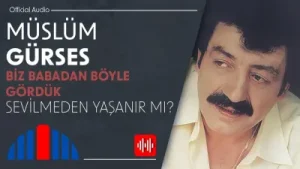 Müslüm Gürses Sevilmeden Yaşanır mı Albüm Kapağı