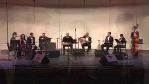 National Arab Orchestra Takht Ensemble Tahmila Hijaz Michael Ibrahim Albüm Kapağı