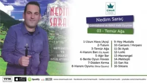 Nedim Saraç Temur Ağa Albüm Kapağı