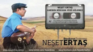 Neşet Ertaş Garibin Dünyada Yüzü Gülemez Albüm Kapağı