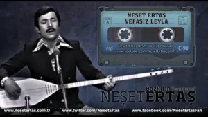 Neşet Ertaş Vefasız Leyla Albüm Kapağı