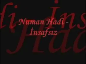 Numan Hadi İnsafsız Sevgilim Albüm Kapağı