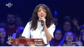 O Ses Türkiye Zeynep Bastık Felaket