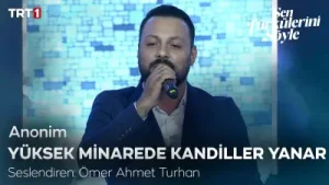 Ömer Ahmet Turhan Yüksek Minarede Kandiller Yanar Sen Türkülerini Söyle 14 Bölüm Trt1 Albüm Kapağı