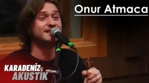 Onur Atmaca Günah Yazılsa Karadeniz Akustik Albüm Kapağı