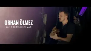 Orhan Ölmez Sana İhtiyacım Var Akustik Albüm Kapağı