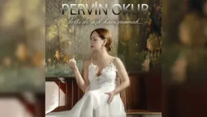 Pervin Okur Belki De Aşk Kavuşmamak Albüm Kapağı