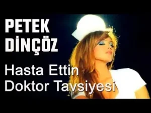 Petek Dinçöz Hasta Ettin Doktor Tavsiyesi Albüm Kapağı
