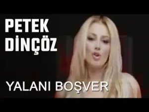 Petek Dinçöz Yalanı Boşver Albüm Kapağı
