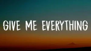 Pitbull Give Me Everything Tonight Lyrics Albüm Kapağı