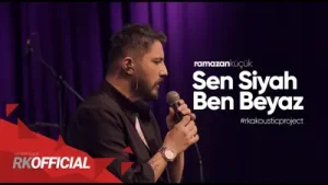 Ramazan Küçük Sen Siyah Ben Beyaz Albüm Kapağı