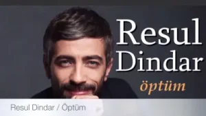 Resul Dindar Öptüm Albüm Kapağı