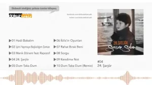 Sansar Salvo 24 Şarjör Albüm Kapağı