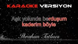 Sarhoş İbrahim Tatlıses Karaoke Albüm Kapağı