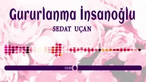 Sedat Uçan Gururlanma İnsanoğlu Albüm Kapağı