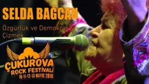 Selda Bağcan Yaz Gazeteci Yaz Çukurova Rock Festivali 2018 Albüm Kapağı