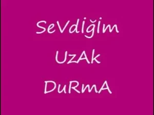 Sevdiğim Uzak Durma Albüm Kapağı