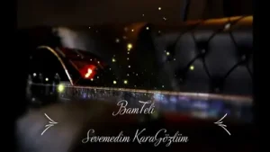 Sevemedim Karagözlüm Bamteli Elektro Bağlama Albüm Kapağı