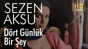 Sezen Aksu Dört Günlük Birşey Albüm Kapağı